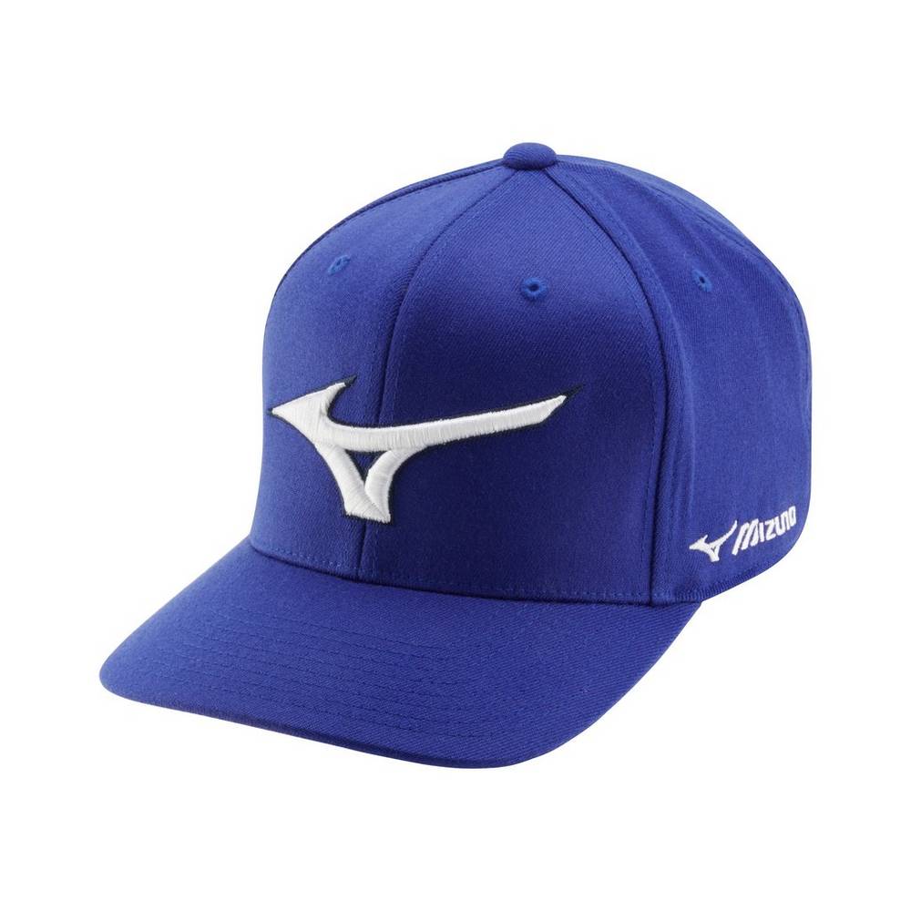 Panske Čiapky Mizuno Diamond Snapback Baseball Kráľovská Modrá Vypredaj OVXB96802